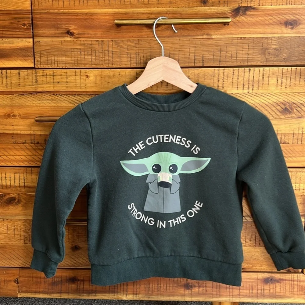 Star Wars Baby Yoda Toddler Boys Outfit Set
